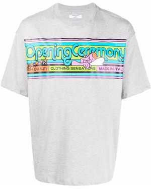 Opening Ceremony Cartoonish Printed T-Shirt - Gray