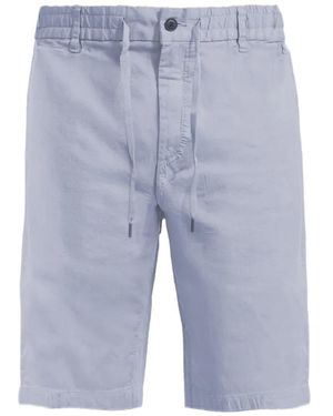 BOSS Drawstring Bermuda Shorts - Blu