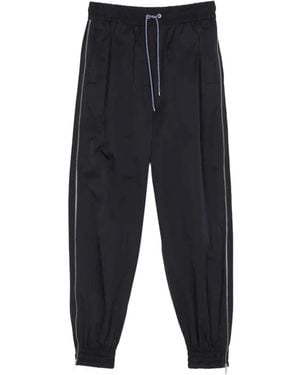 3.1 Phillip Lim Drawstring Track Trousers - Blue