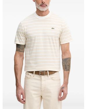 Lacoste Logo-Patch T-Shirt - White