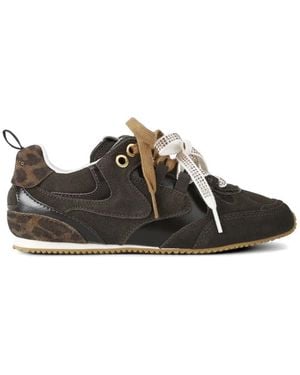 Kurt Geiger Sneakers Mit Leoparden-Print - Schwarz