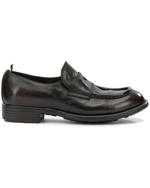 Officine Creative Calixte 020 Penny Loafers - Black