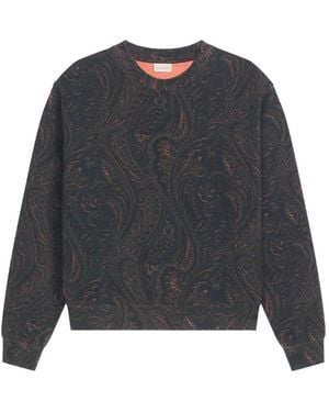 Dries Van Noten Überfärbtes Sweatshirt - Grau