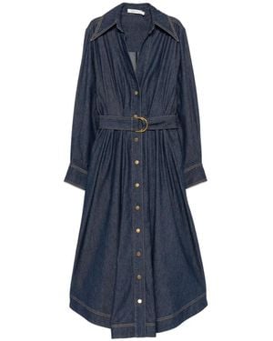 Zimmermann Jeans-Hemdkleid - Blau