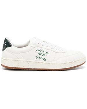 Acbc Evergreen Logo-Print Trainers - White