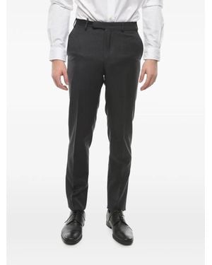 Corneliani Belt-Loops Trousers - Black