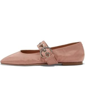 Aeyde Ballerines Uma À Boucle - Rose