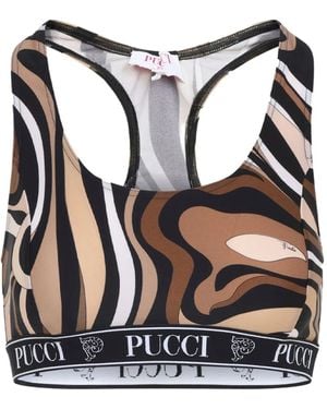 PUCCI Logo-Band Top - Black