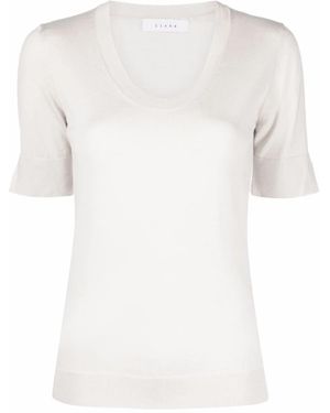 Liska Stricktop Mit Rundhalsausschnitt - Mehrfarbig