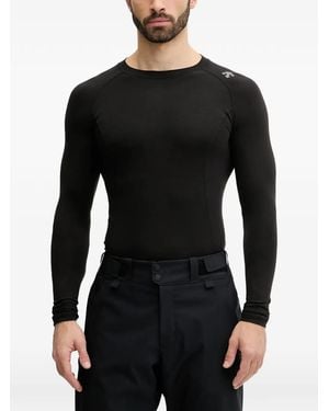 Descente Capa Con Cuello Redondo - Negro