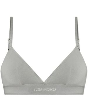 Tom Ford Reggiseno A Triangolo - Grigio