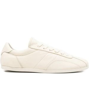 Represent Low Pro Leather Trainers - White