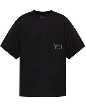 Y-3 Logo-print T-shirt - ブラック