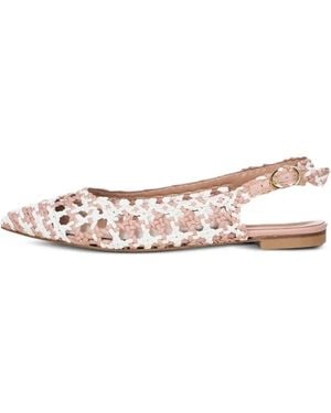 Poche Paris Ballerine Con Cinturino Posteriore - Rosa