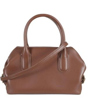 THEMOIRÈ Small Talia Tote Bag - Brown