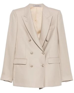 Tagliatore Double-Breasted Blazer - White
