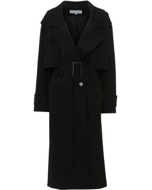 JW Anderson ウール トレンチコート - ブラック