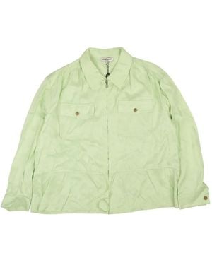 Opening Ceremony Zip-Up Bomber Jacket - Green