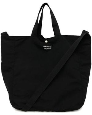 Comme des Garçons Handtasche Mit Logo-Print - Schwarz