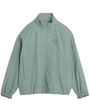 Maison Kitsuné Zip-Up Jacket - Green
