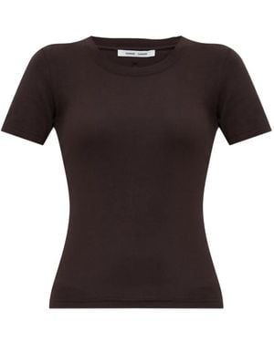 Samsøe & Samsøe Saalexis Ribbed T-Shirt - Black