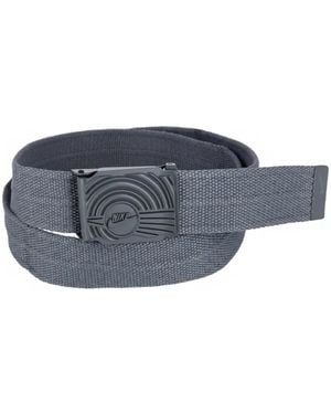 Nike Ribbed Web Belt - Blue