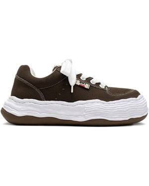 Maison Mihara Yasuhiro Lace-Up Sneakers - White