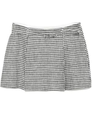 Reformation Rory Linen Skirt - Grey