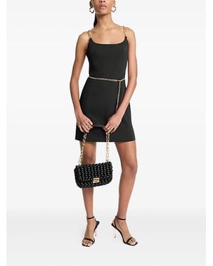 MICHAEL Michael Kors Minikleid mit Kettenriemen - Schwarz