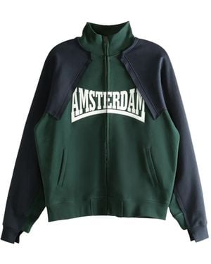 Vetements Sudadera con cremallera - Verde