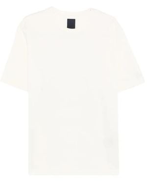 Juun.J Beige Crew-neck T-shirt - White