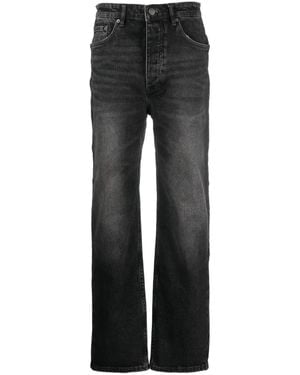 Ksubi Brooklyn Straight-Leg Jeans - Black
