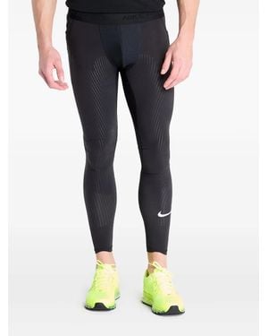 Nike Recovery Textured Panelled leggings - Blue