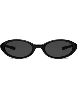 Maison Margiela X Gentle Monster Wraparound-Frame Sunglasses - Black