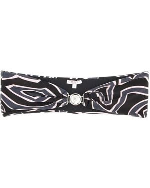 PUCCI アブストラクトパターン ビキニトップ - ブラック