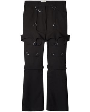 Off-White c/o Virgil Abloh Stretch Polyester Blend Cargo Pant - Black