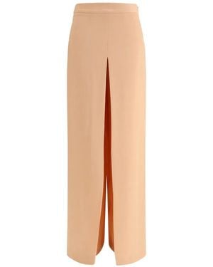 DI STAVNITSER Front-Slit Trousers - White