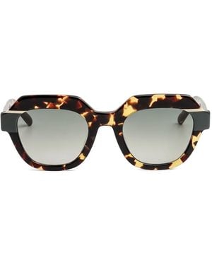 Kaleos Eyehunters Ellison Tortoiseshell Sunglasses - Black
