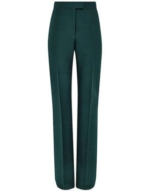 Ferragamo Klassische Straight-Leg-Hose - Grün