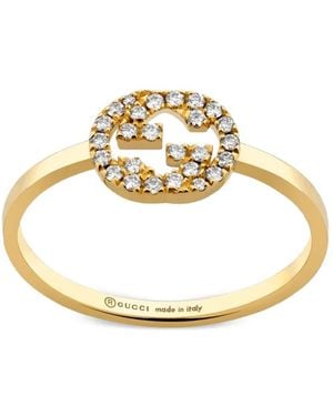Gucci Interlocking Ring - Mettallic