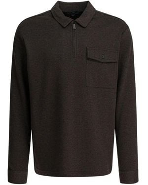 Vince Pocket Polo Shirt - Black