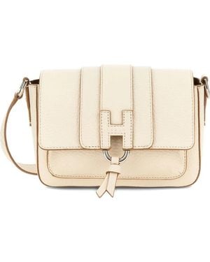 Hogan Leather Crossbody Bag - Natural