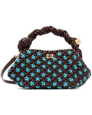 Ganni Mini Bou Bag - Blue