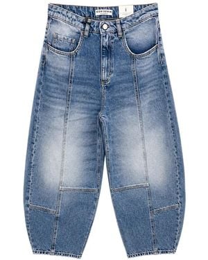ICON DENIM Vaqueros Sia A Paneles - Azul