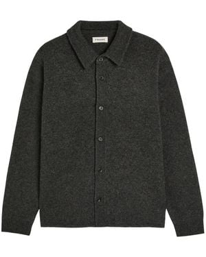 FRAME Geknöpfter Cardigan - Schwarz