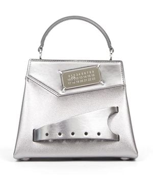 Maison Margiela Snatched Small Handbag - White