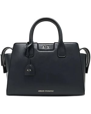 ARMANI EXCHANGE M Amelie Tote Bag - Blue