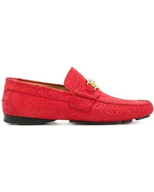 Versace Medusa Loafers - Red