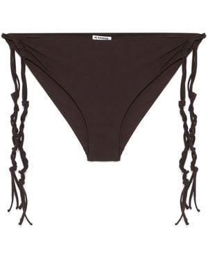Jil Sander Tangle Bikini Bottoms - Brown