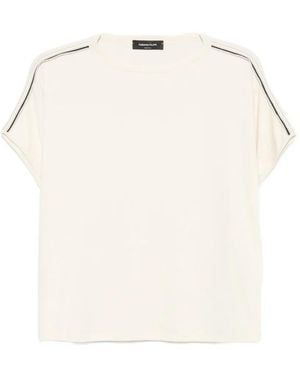Fabiana Filippi Cotton T-Shirt - Natural